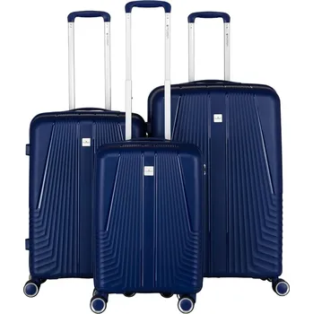 Peterson Sada cestovních kufrů z ABS plastu Barva: námořnictvo