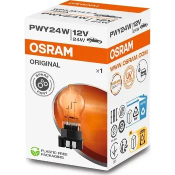 Žárovka Autožárovka ORIGINAL WP3.3X14.5-4 PSX PWY24W/24W/12V - Osram