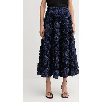 Dámská sukně Sukně Rotate tmavomodrá barva, maxi, áčková, 1150251725 59X, vel. 36