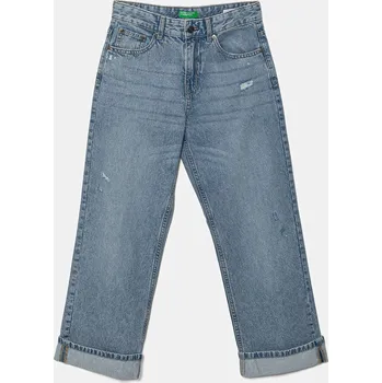 Chlapecké kalhoty Dětské rifle United Colors of Benetton 4DW2CE03Z.G.Seasonal modrá 55X, vel. 130