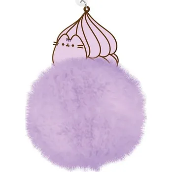 Pusheen pom pom klíčenka