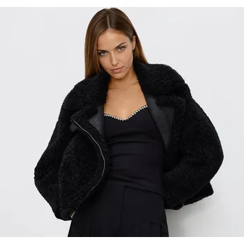 Reserved - Halenka s lesklým zdobením - černý - 084HS-99X - 084HS-99X-S