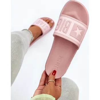 Dámské žabky Dámské Žabky Big Star NN274A647 Růžové 36