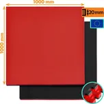 Tatami SimpleJack DBX20 - 100 x 100 x 2 cm červeno-černé