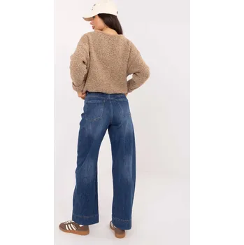 Dámské kalhoty Džínové kalhoty VM SP BS1013 3B.19P tmavě modré S