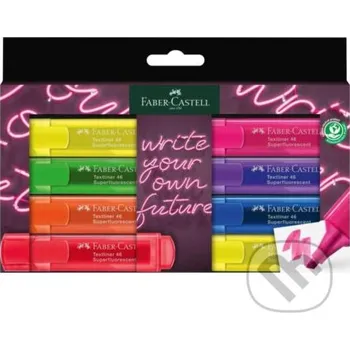 Doplněk ke knize Zvýrazňovač Superfluo, 8 farieb - Faber-Castell Faber-Castell