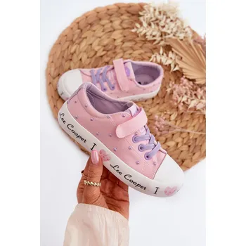 Sada pánského spodního prádla Dětské tenisky Lee Cooper LCW-24-02-2160 Růžové 33