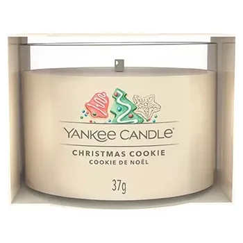 Svíčka Yankee Candle Christmas Cookie votivní svíčka ve skle 37 g