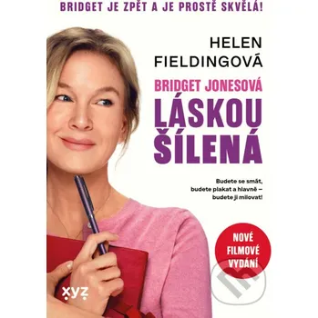 Kniha Bridget Jonesová: láskou šílená - Helen Fielding XYZ