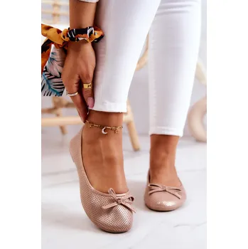 Dámské baleríny Dámské Baleríny Klasické růžove Fimme 36