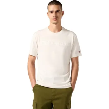 Pánské tričko Pánské tričko Champion SS Tee cream 220273 WW056 pánské m
