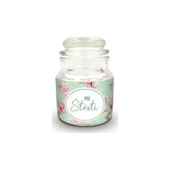 Svíčka Nekupto Mini svíčka s potiskem Pro štěstí