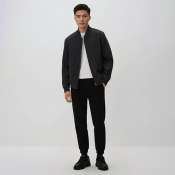 Pánské kalhoty Reserved - Tepláky slim - černý - 6687L-99X - 6687L-99X-XL