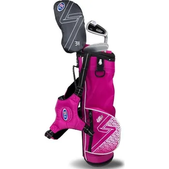 Golfový set Winning Edge John Daly Lion Deluxe Headcover dětské, pravé, pencil bag, grafit, standardní, 80-119 cm