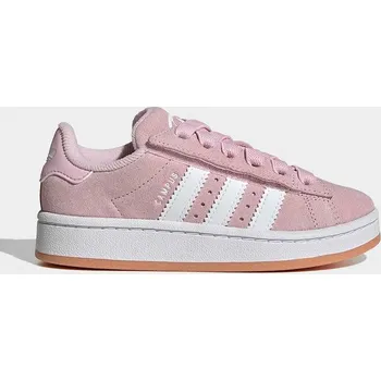 Dívčí tenisky Dětské kožené tenisky adidas Originals CAMPUS 00s růžová barva, KH8806 30X, EUR 33.5