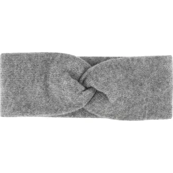 Čepice Fiebig - Headwear since 1903 Dámská světle šedá kašmírová zimní čelenka - Fiebig Velikost: Unisize (S-XL)