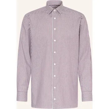 Pánská košile Olymp Pánská Košile Luxor Comfort Fit, tmavě fialová / bílá, 45