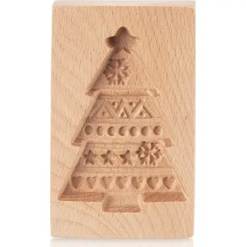 Formička Orion 121038 dřevěná formička na sušenky vánoční stromeček