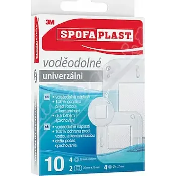 Náplast 3M Spofaplast 190N Voděodolné náplasti mix 10ks