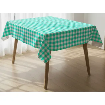 ubrus XPOSE® Čtvercový ubrus KLASIK – zelený 100x100 cm, + Prodloužená možnost vrácení zboží do 50 dnů