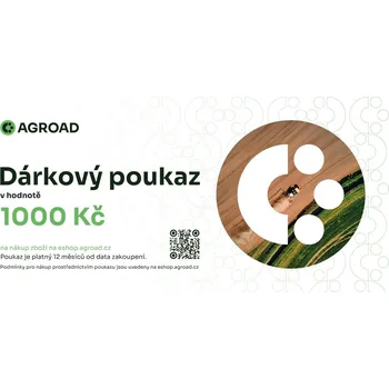 Dárkový potravinový koš Dárkový kupón 1000kč | DKUP1 | AGROAD