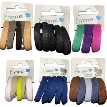 Kosmetický štětec Emma - Gumičky do vlasů, 1 Ks, MIX Nové, náhodný výběr barvy