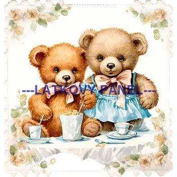 Látkový panel - Dětský - DE-201 Velikost: 25x25cm, Materiál: Kočárkovina