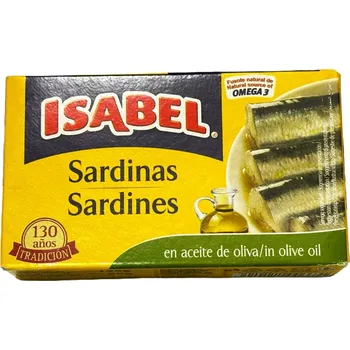 konzervovaná ryba ISABEL Sardinky v olivovém oleji 125 g