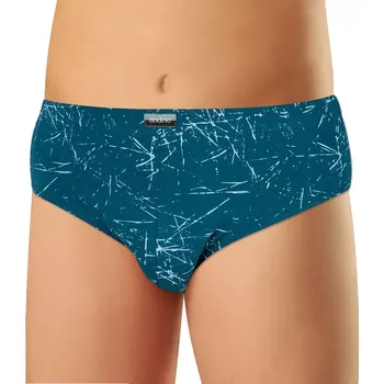 Slipy Pánské slipy bavlna/lycra Andrie PS 3564 petrol velikost 3XL-62/64