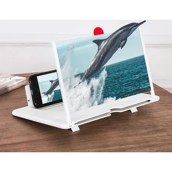 EUROSONIC Skládací stojánek pro telefon s lupou