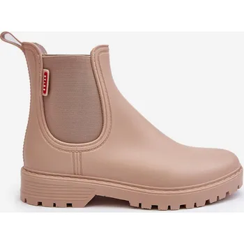 Dámské holínky Nízké dámské holínky Bežové Birella 40