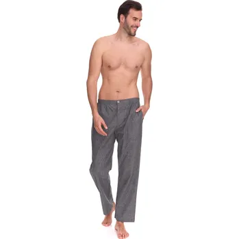Pánské pyžamo PÁNSKÉ KALHOTY 2535 šedá XL