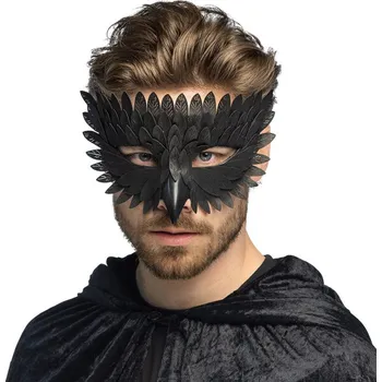 Karnevalový kostým Škraboška Raven havraní