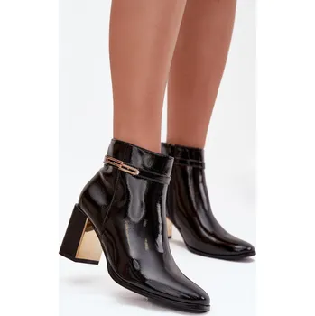 Dámská zimní obuv Boty na podpatku model 220691 Step in style 36