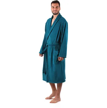 Pánský župan Bari pánský župan nadměrný Bari petrolejová nadměr 4XL