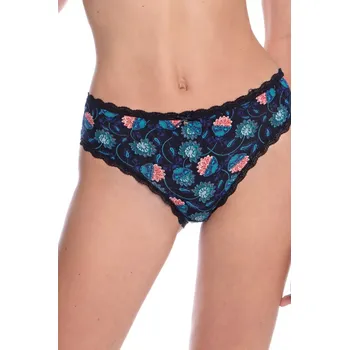 Kalhotky DÁMSKÝ SPODNÍ DÍL BIKIN L-1528BI tmavě modrá XL