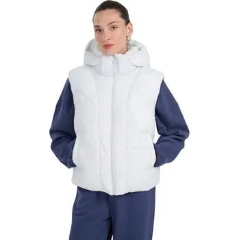 Dámský kabát Dámská vesta 4F F299 cool světle šedá 4FWAW25TVJAF299 27S XL