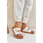 Klasické dámské pantofle Big Star LL274480 bílé 41