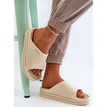 Dámské sandále Dámské sandály na platformě Big Star NN274A034 béžové 41