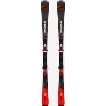 Sjezdové lyže Rossignol Forza 60' TI Skis Konect + NX 12 Konect GW B80 Black Hot Red 2025/26