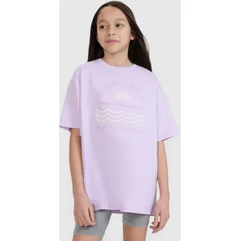 Chlapecké tričko Dívčí tričko oversize s potiskem 4F 4FJWSS25TTSHF1870-52S 128