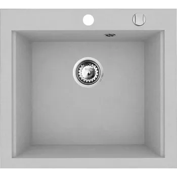 Granitový dřez Granitový kuchyňský dřez Pyramis RODOS 57x51,5 1B GREY