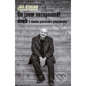 Kniha Co jsem nezapomněl - Jan Burian Galén