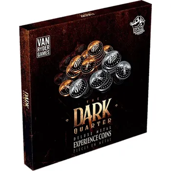 Desková hra Lucky Duck Games The Dark Quarter: Deluxe Metal Experience Coins