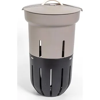 Kompostér Plastia Vermikompostér do záhonu – taupe + násada žížal