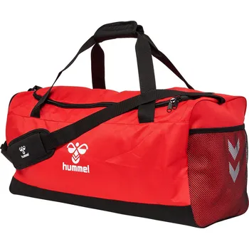 Sportovní taška HUMMEL CORE 2.0 SPORTS BAG Barva: Červená, Velikost: S