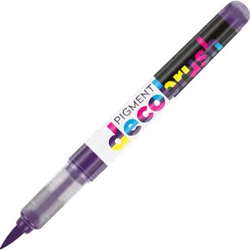 Akrylový fix Karin DecoBrush Pigment - fialová Barva: 259U - Lilac