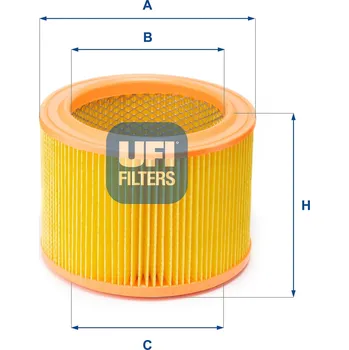 Autodíl Vzduchový filtr UFI 27.271.00