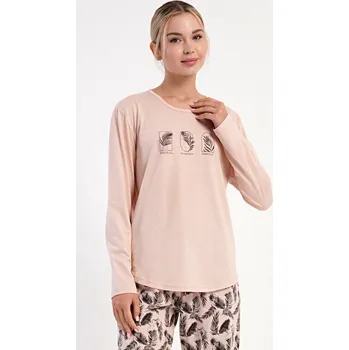 Dámské pyžamo Dámské pyžamo dlouhé Isabela tmavě modrá M