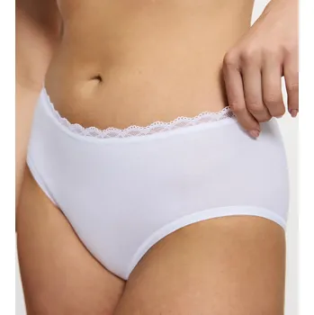 Dámské oblečení Feel Of Cotton Midi 2P - WHITE - TRIUMPH WHITE - TRIUMPH 40